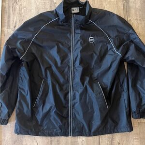 UPS Black Jacket 2XL DESTINATIONS Indesigns Global Coat, EUC